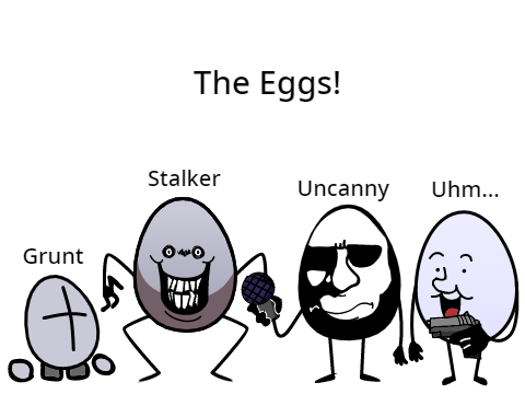 Bored so I animated these guys