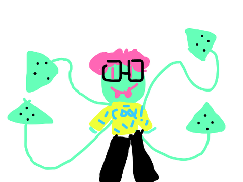 Me as a monster!