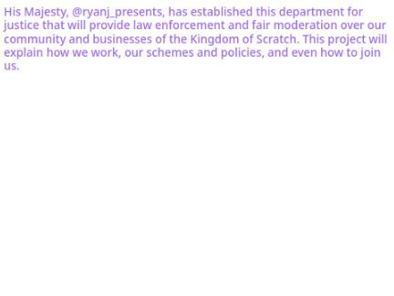 The Department of Justice