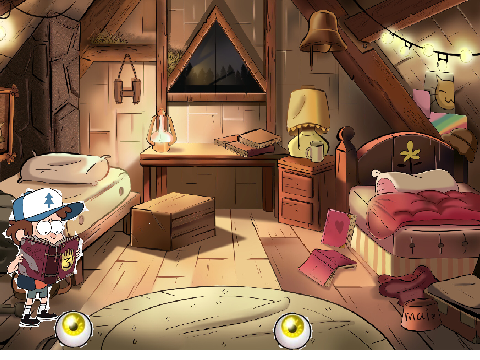 Gravity falls jumping game!