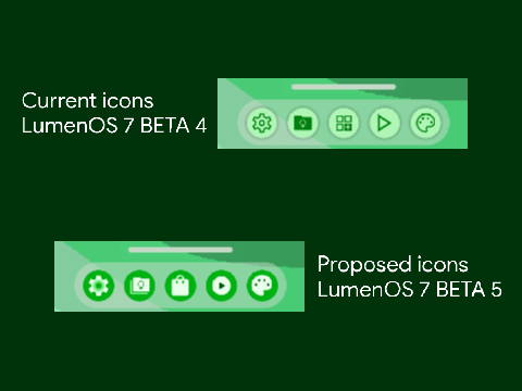 LumenOS 7 | New Icons?