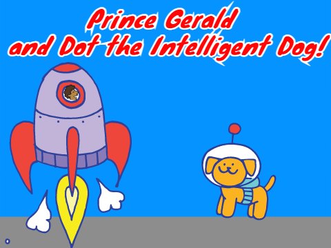 Prince Gerald and Dot the Intelligent dog (Coding Class)