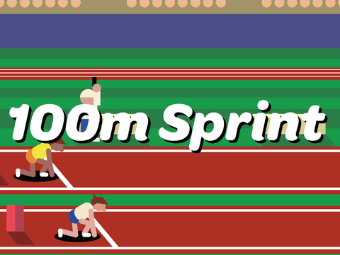 100m走 / 100m Sprint remix-2