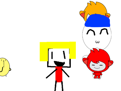 MORE 3 - Cartoon characters and me