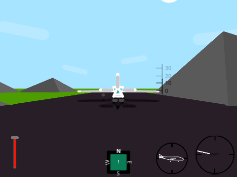 Microsoft Flight Simulator, but made in Scratch