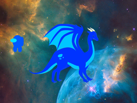 Op Amogus vs Dragon