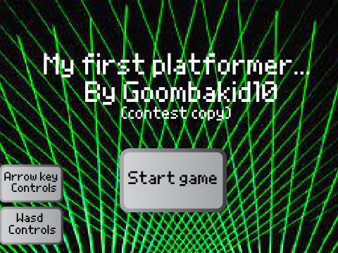 My first platfomer... (contest remix)