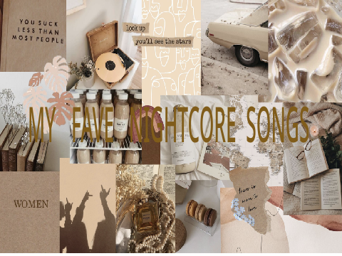 Fave nightcore songs