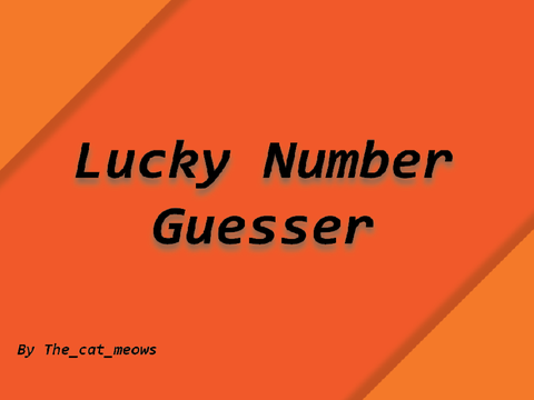 Lucky number guesser