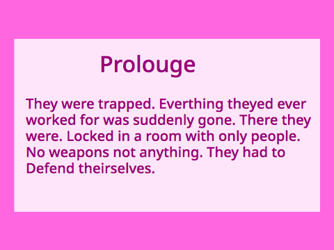 Writing contest entry