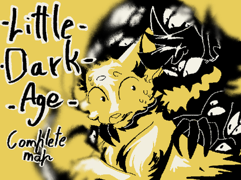 little dark age | complete lineart map