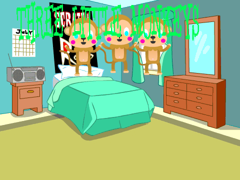 Three LIttle Mokeys!