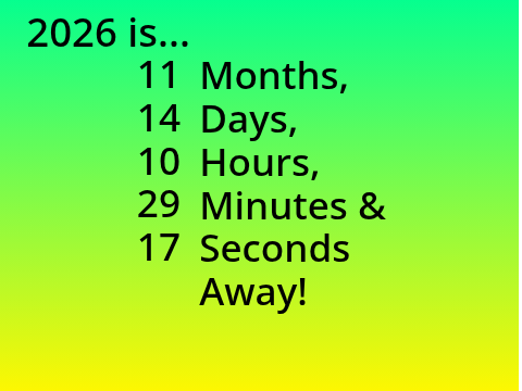 2024 Countdown! 