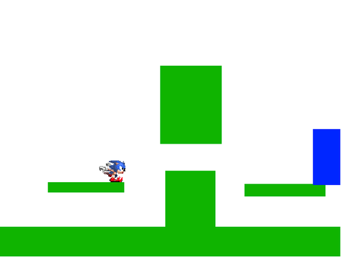 sonic platformer but you will choose his name