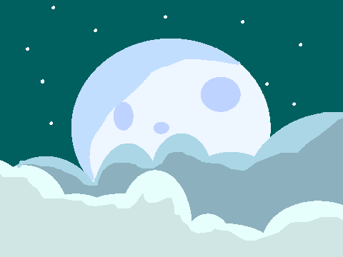 Remix this and add a cute message for your profile! 1 Moon