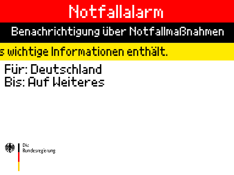 German EAS Scenario: Germany's Last Days Episode 1: The First Alert