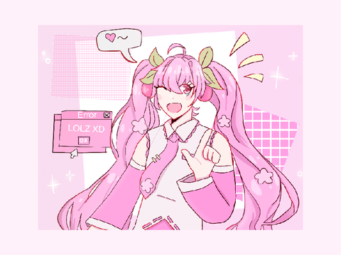 Sakura Miku | Speedpaint