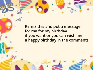 It's my birthday!! :)