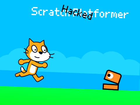 Scratch Platformer Hacked!
