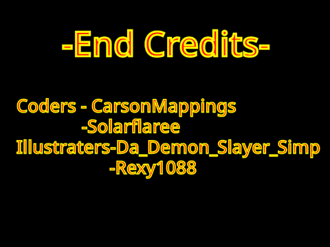 -End Credits- remix
