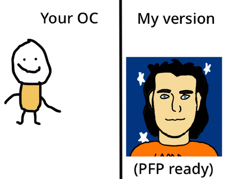 Your OC with my version! remix