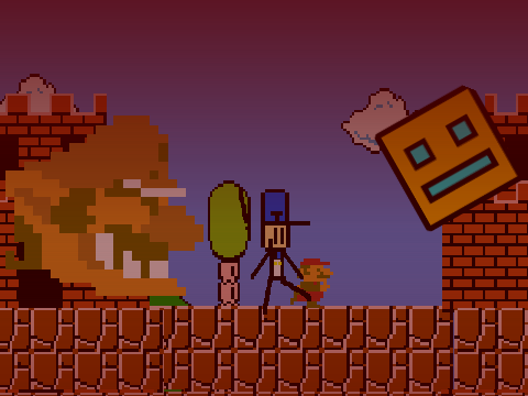 add your self running from the wario apparition remix 2 remix