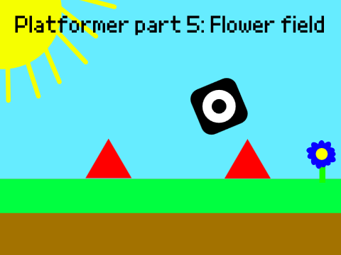 Platfomer part 5: Flower Field #games#all#trending#platformer