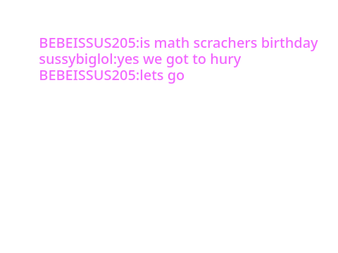 HAPPY BIRTHDAY MATHSCRACHER