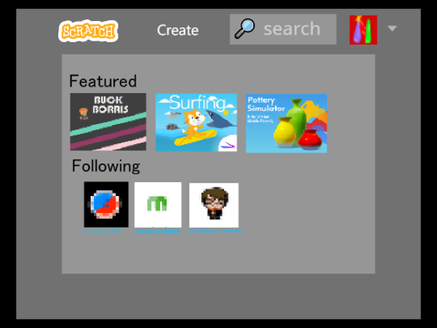 Scratch UI- Redesign