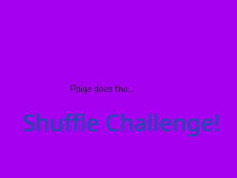 shuffle challenge again bc why not remix