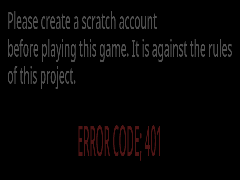 No scratch Account? Too bad, You can't play.