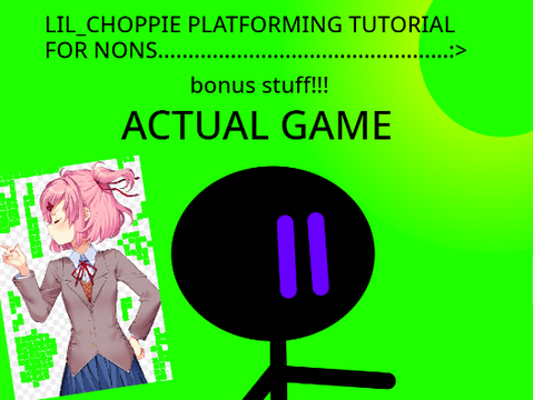 PLATFORMER TUTORIAL FOR NONS *BONUS*!!!!!!! #Platform #Nons #Tutorial!!