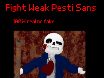 weak pesti sans boss