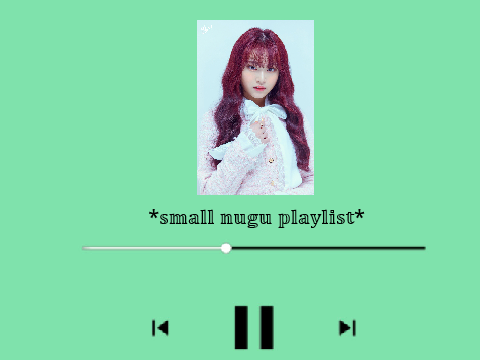 *small nugu playlist*