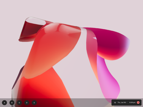 RedOS Taskbar