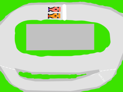 f1 race (2 player game)