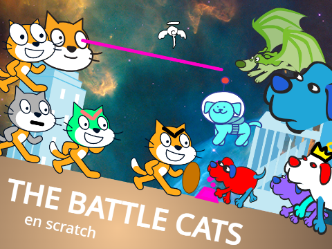 [ESPECIAL 200 SEGUIDORES] The battle cats in the world of scratch