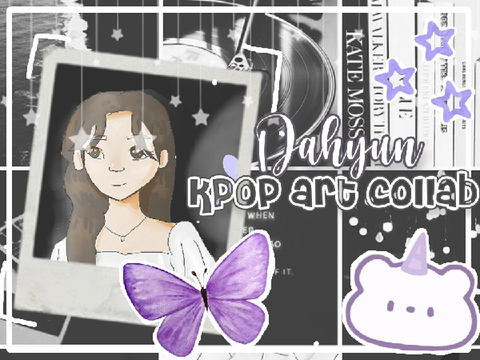 ♡ d a h y u n | k p o p . a r t . c o l l a b ♡
