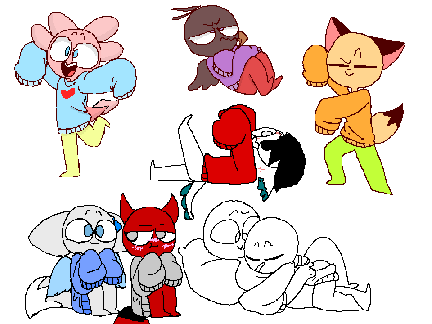 Snuggly sweater add yourself remix remix
