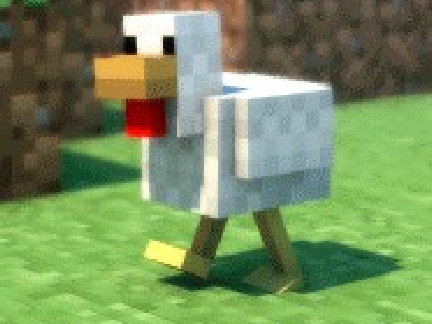 Funny chicken 