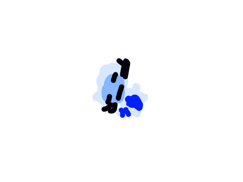 sleeping rainbow cat