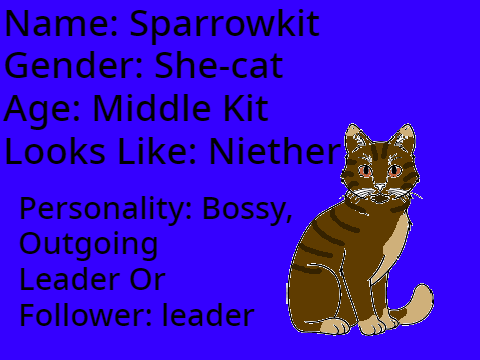 Litter Project for Warriors RP: Lostfurs kits