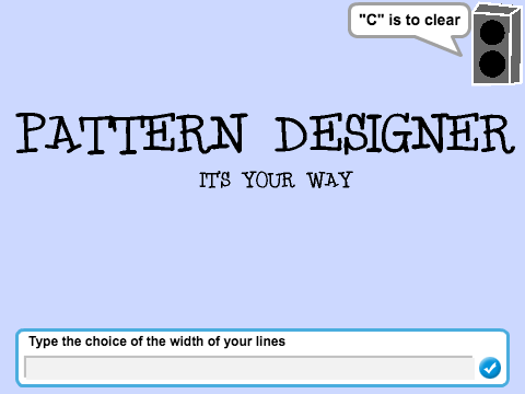 Pattern Designer- It's your way!