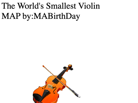 World's Smallest Violin Intro