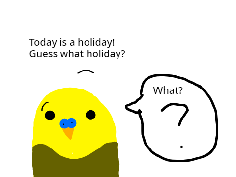 Happy Bird-Day Pineapple!