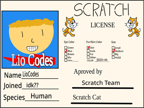 Make Your Own Scratch License remix remix