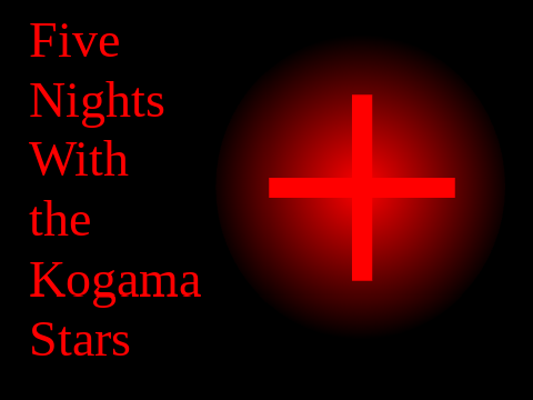FIVE NIGHTS WITH THE KOGAMA STARS+ OST (UNFINISHED)