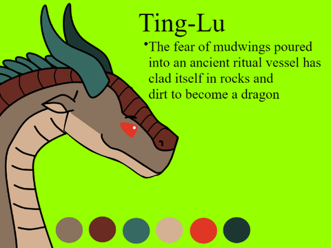 Ting-Lu the MudWing OC