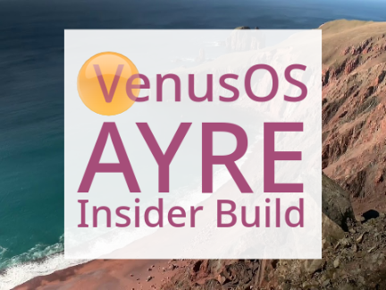 (DEPRECATED) VenusOS Ayre b1595