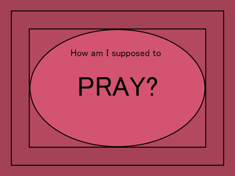 ♰ Prayer . . . how does it work? ♰